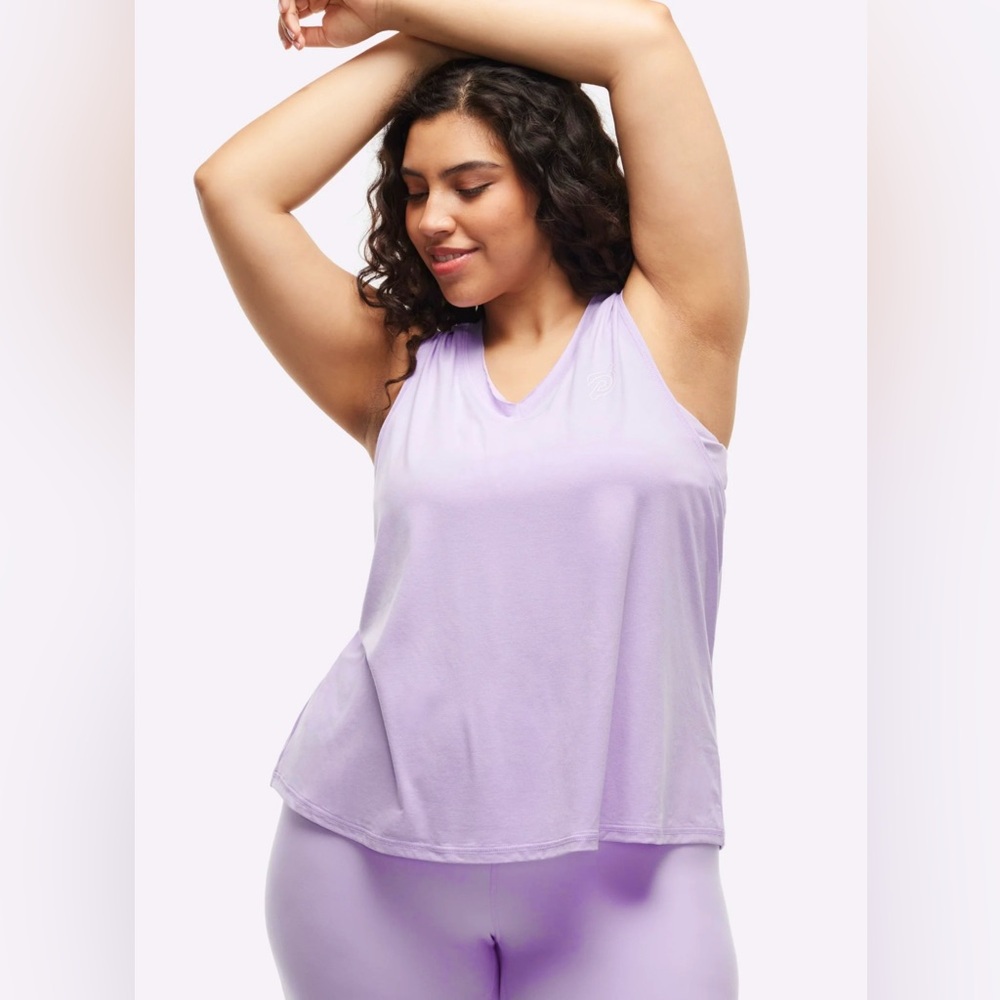 💜♦️NWT Peloton DreamBlend Double Twist Back Tank💜